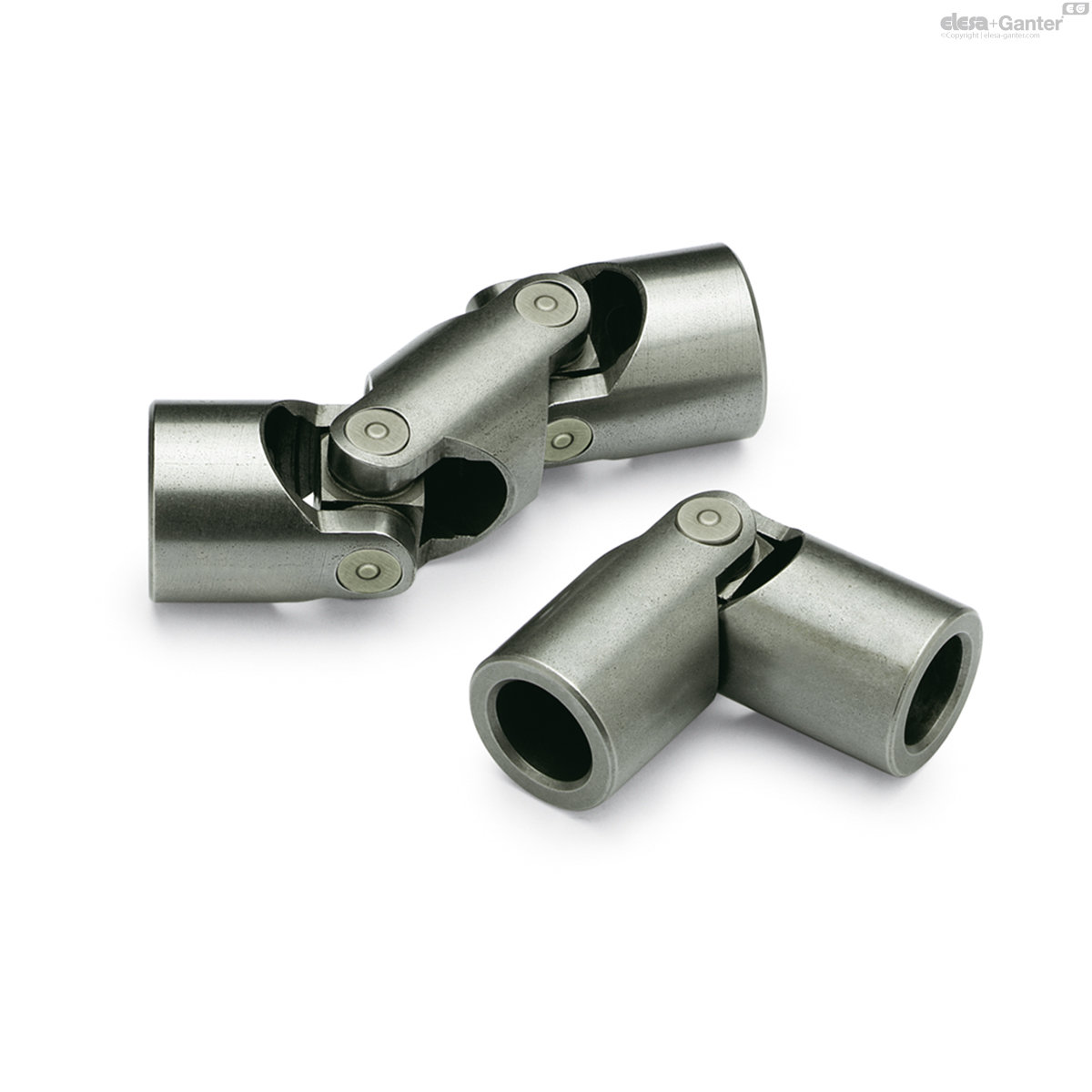 DIN 808 NI Universal joints Stainless Steel friction bearing